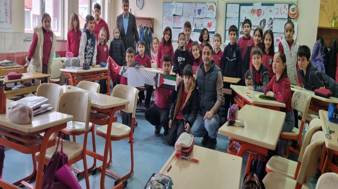 4-A Sınıfı Öğrencilerimizden, Filistin'e Yardım 